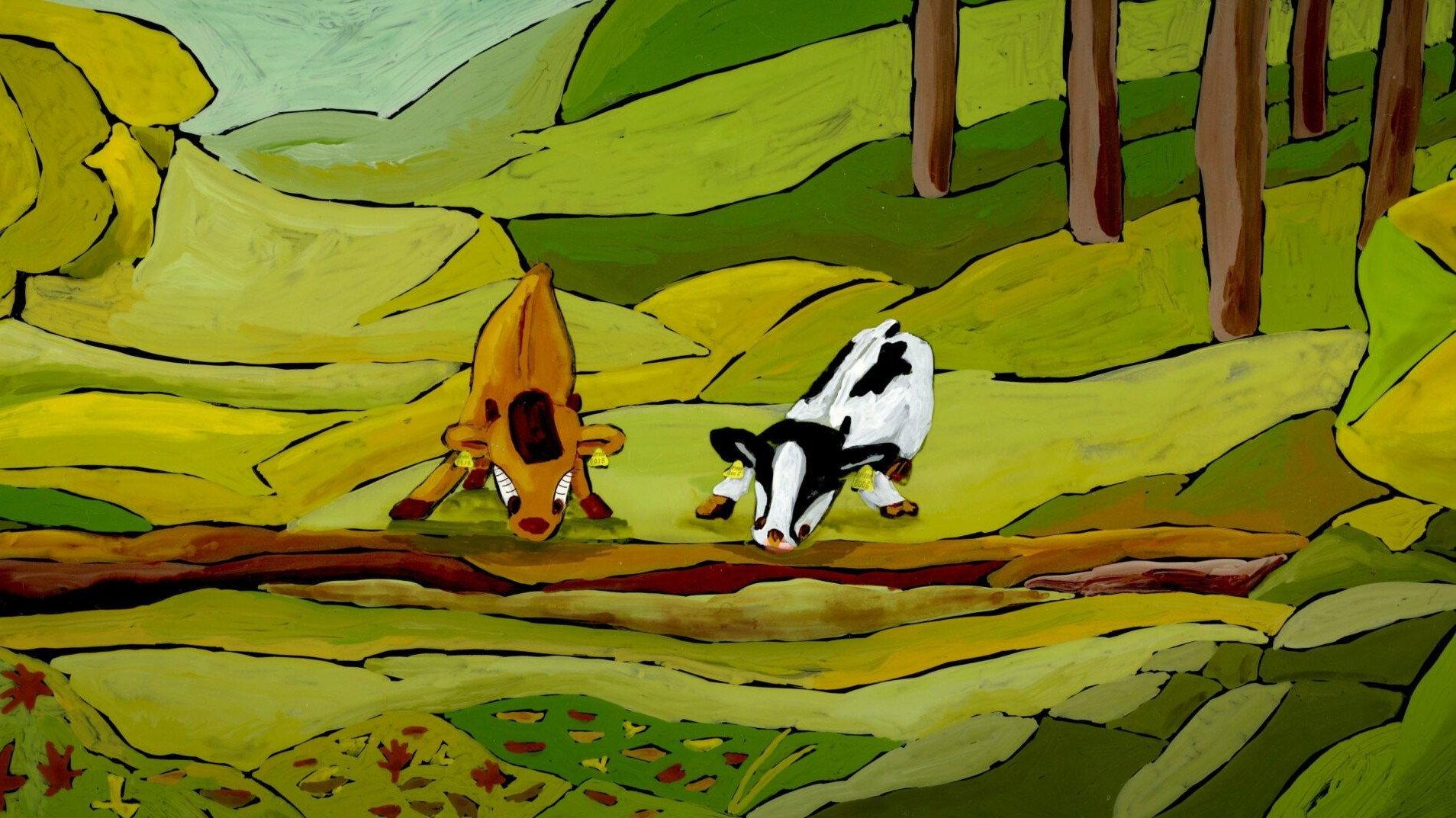 Eri, The Cow 2026 movie scene
