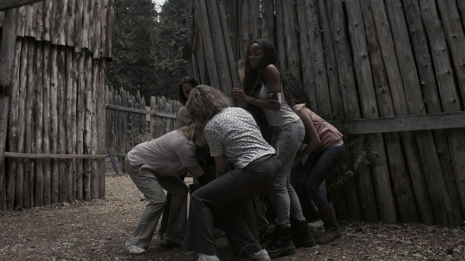 The Dead and the Damned 3: Ravaged 2018 movie scene