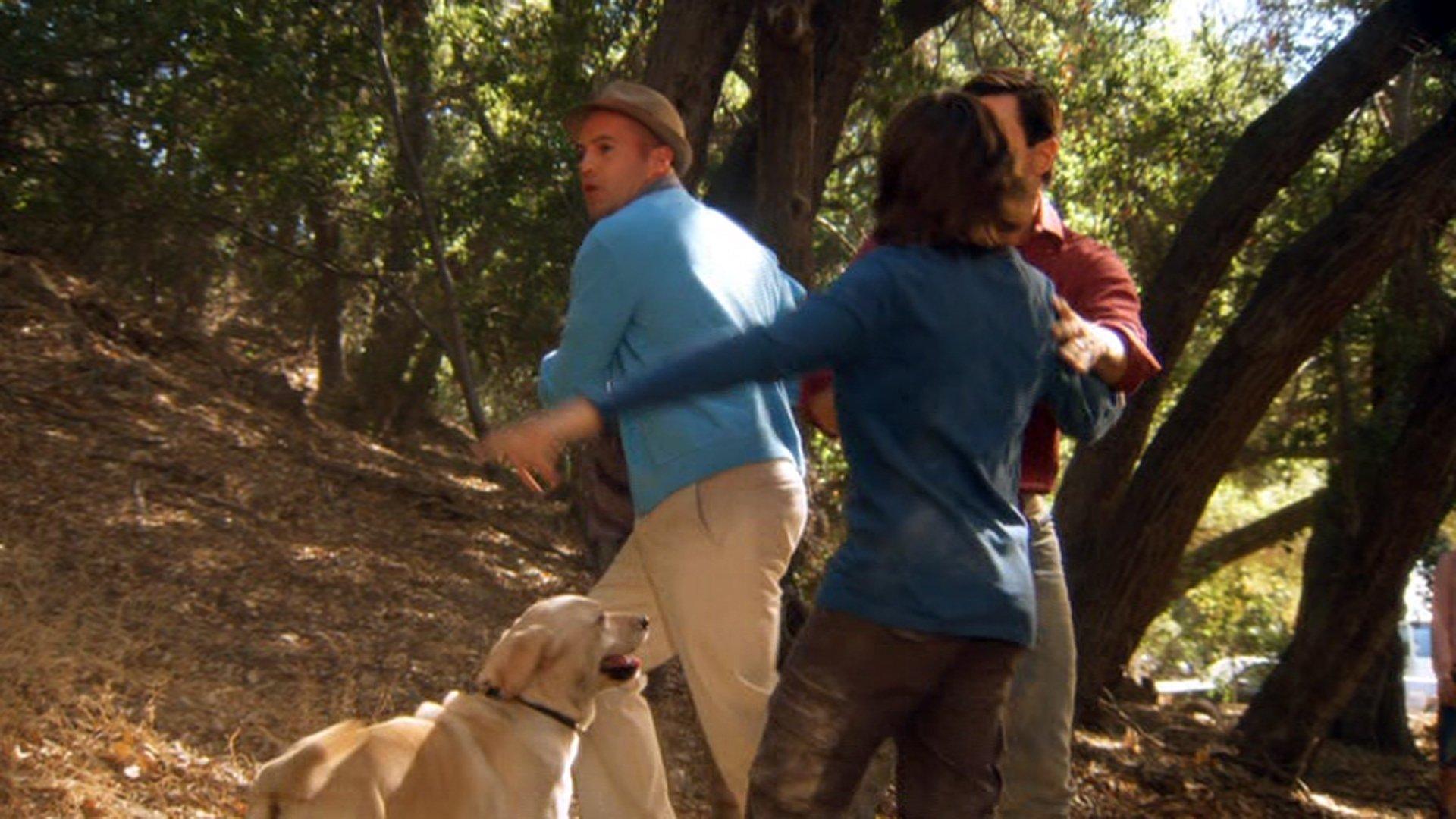 The Gold Retrievers 2009 movie scene