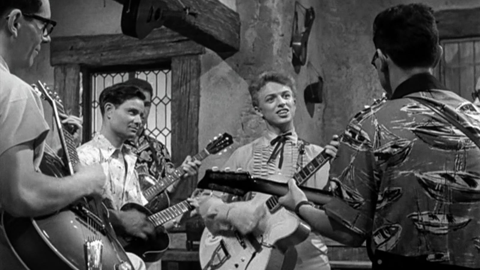 The Duke Wore Jeans 1958 movie scene