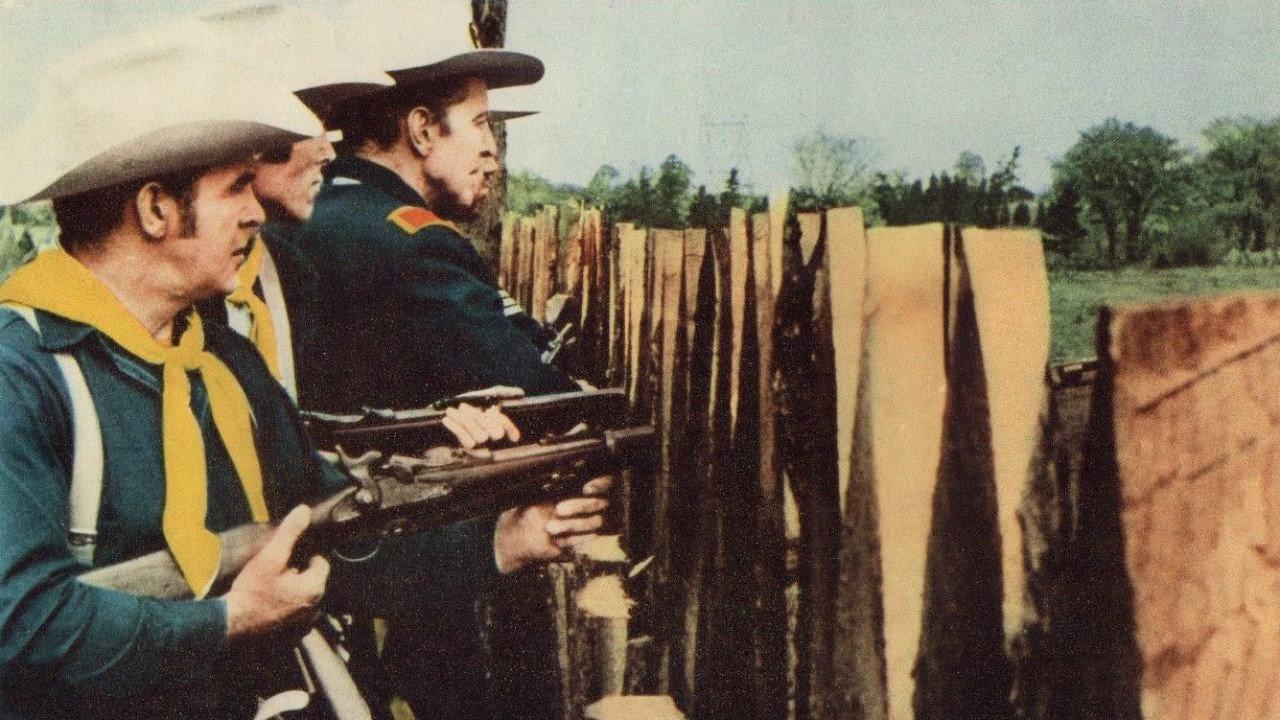 Flaming Frontier 1958 movie scene