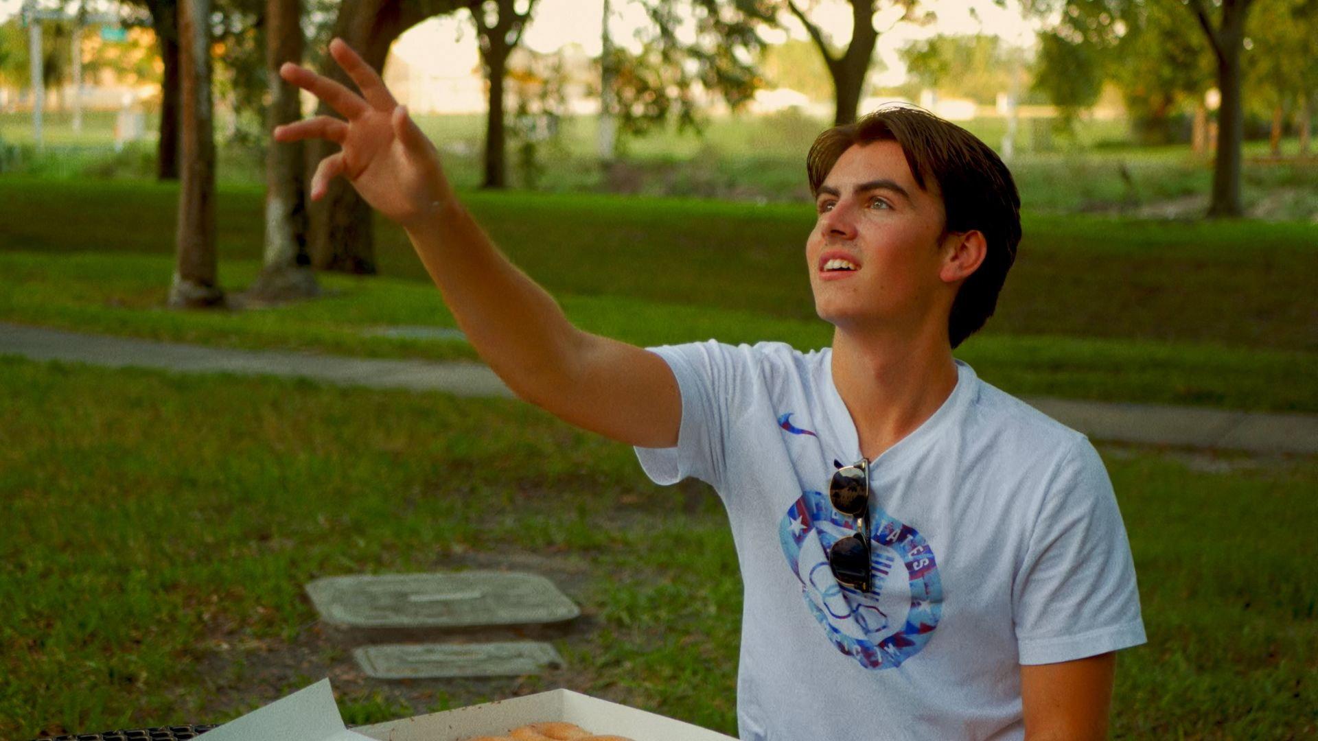 The Donut 2024 movie scene