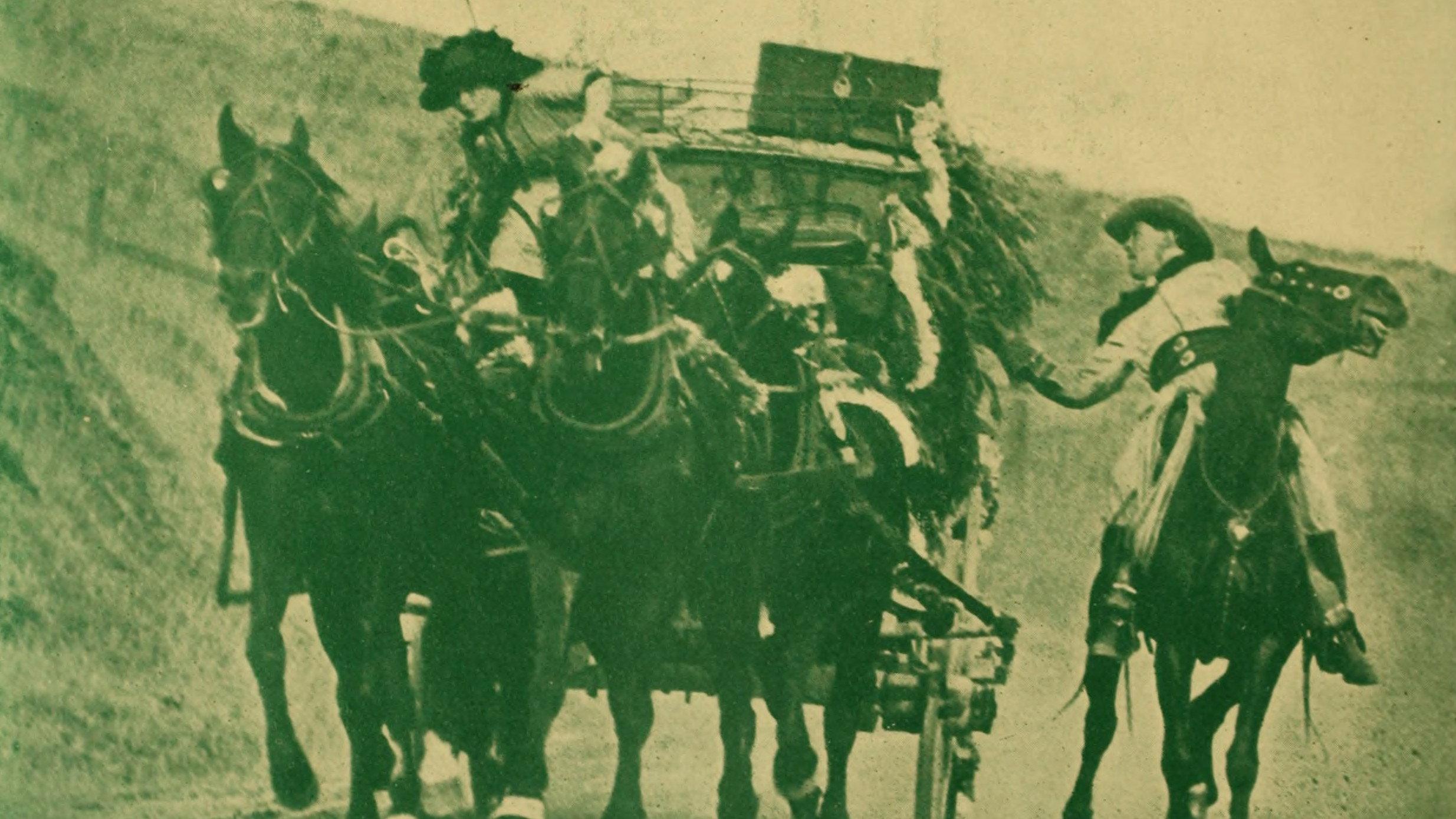 Broncho Billy's Christmas Dinner 1911 movie scene