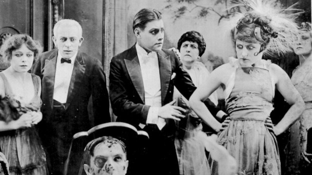 The Cabaret Girl 1918 movie scene