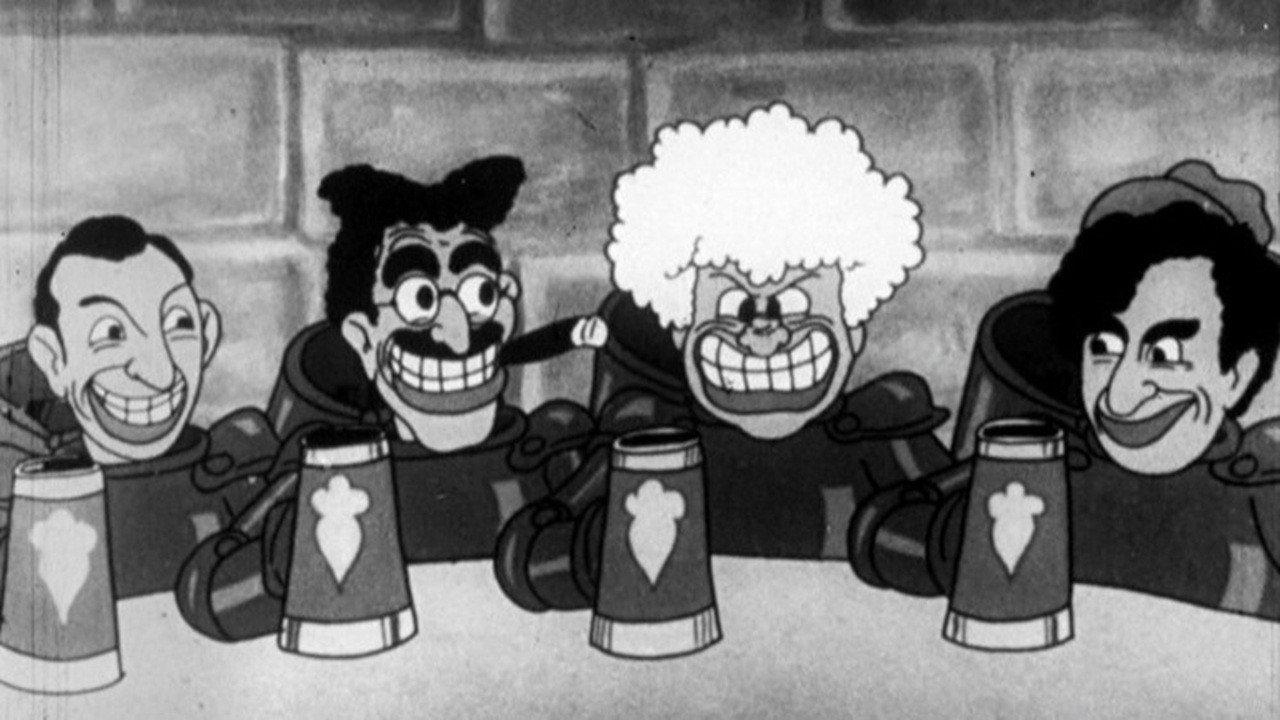 Bosko's Knight-Mare 1933 movie scene