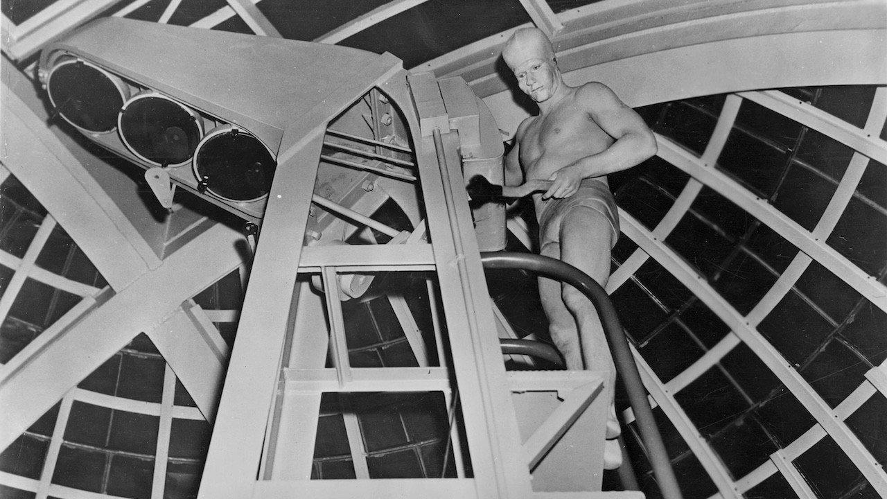 Phantom from Space 1953 movie scene