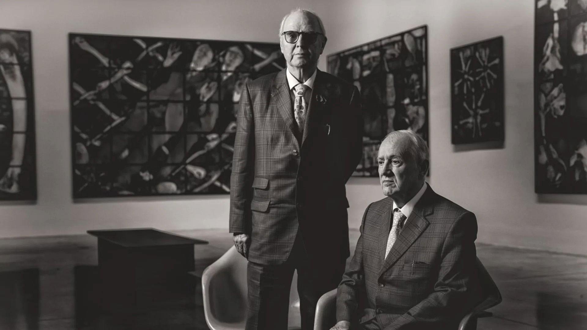 The Pilgrimage of Gilbert & George 2024 movie scene