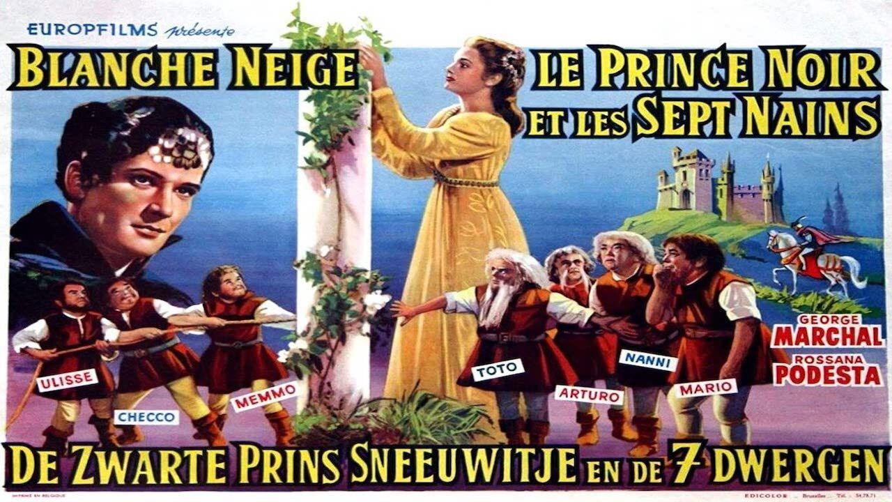 The Seven Dwarfs to the Rescue 1951 movie scene