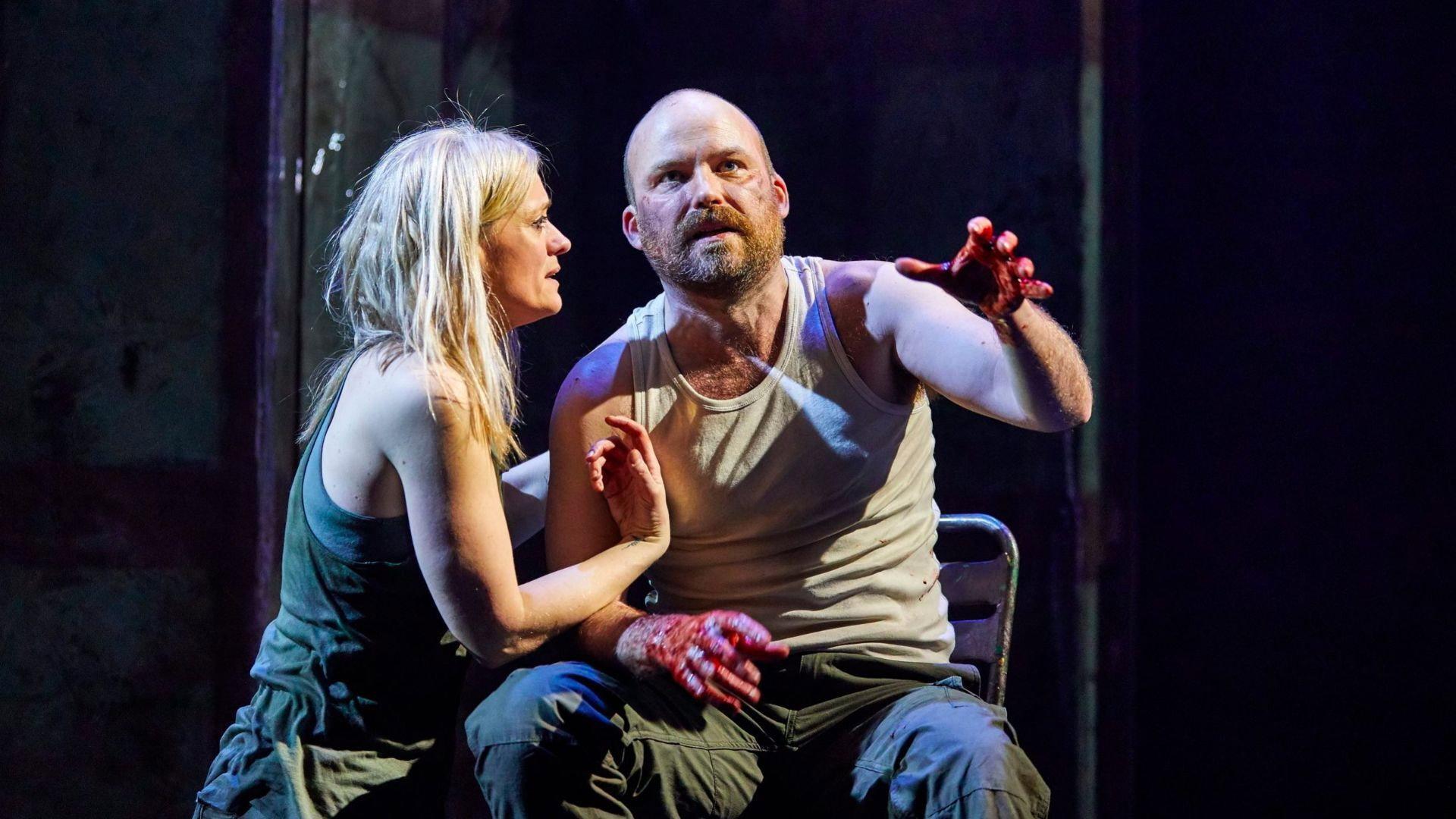 National Theatre Live: Macbeth 2018 movie scene