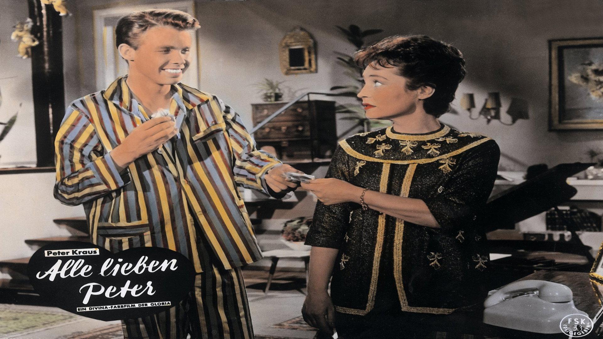 Alle lieben Peter 1959 movie scene