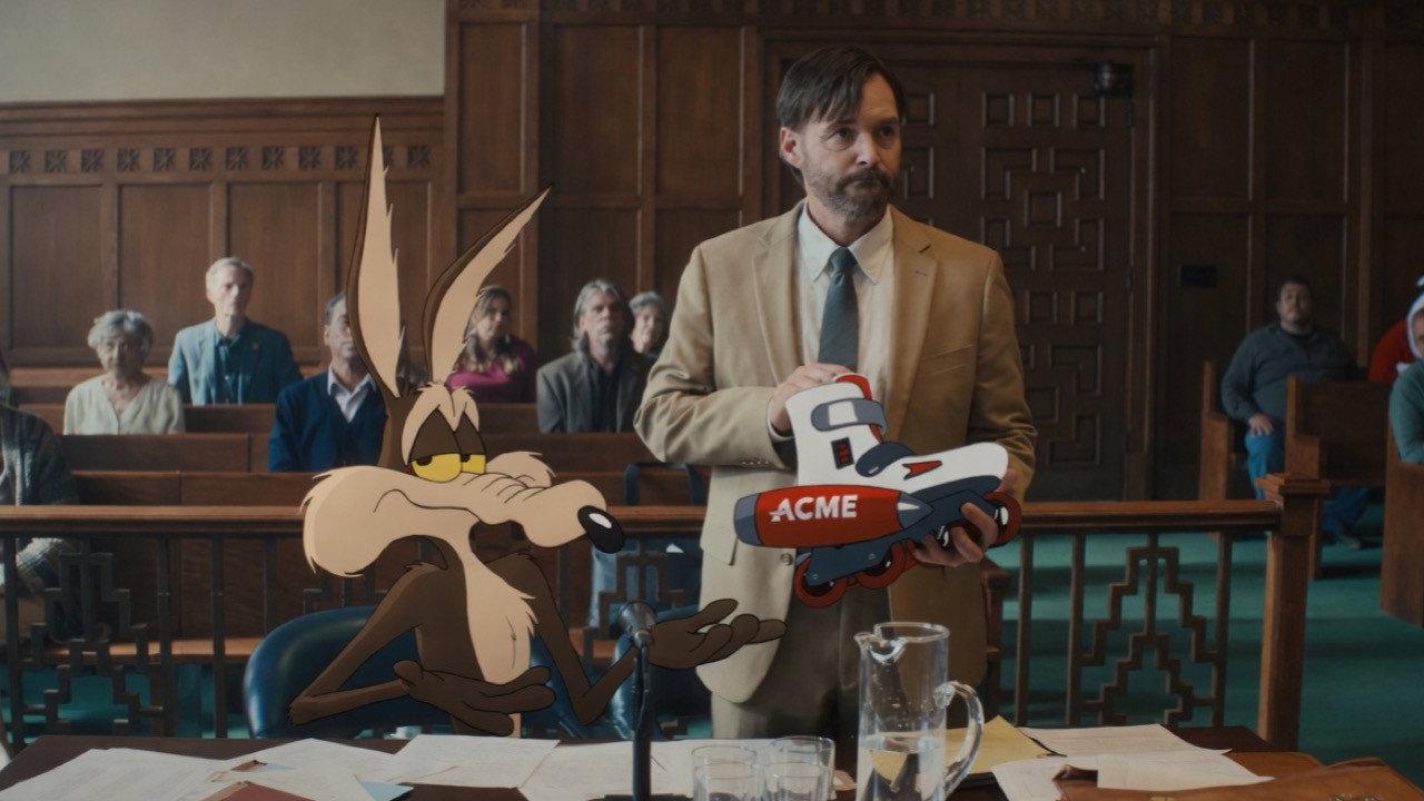 Coyote vs ACME 2026 movie scene