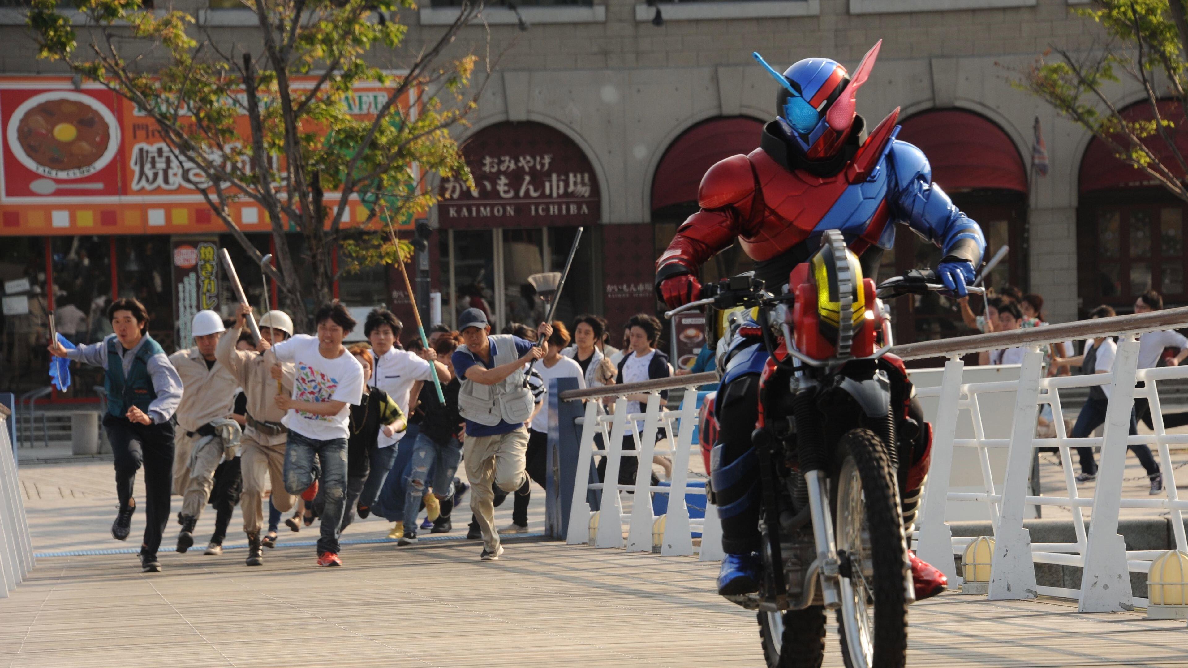 Kamen Rider Build The Movie: Be The One 2018 movie scene