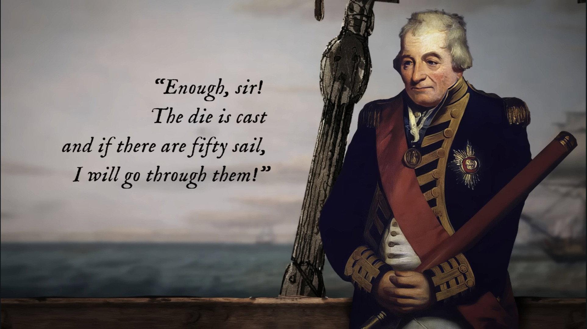 Nelson's Battles in 3D: Cape St. Vincent 2024 movie scene