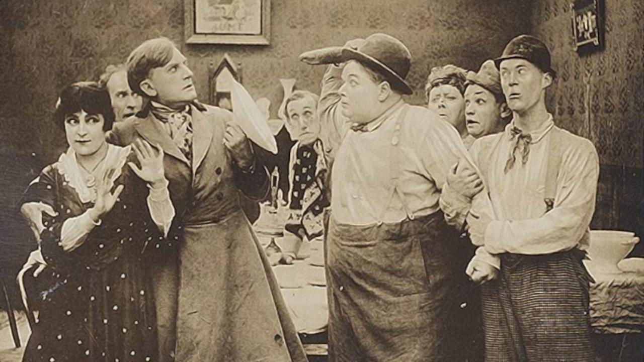 A Village Scandal 1915 movie scene