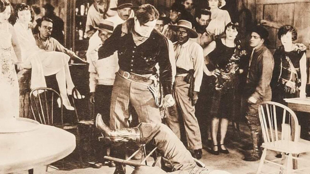 Heroes of the Wild 1927 movie scene