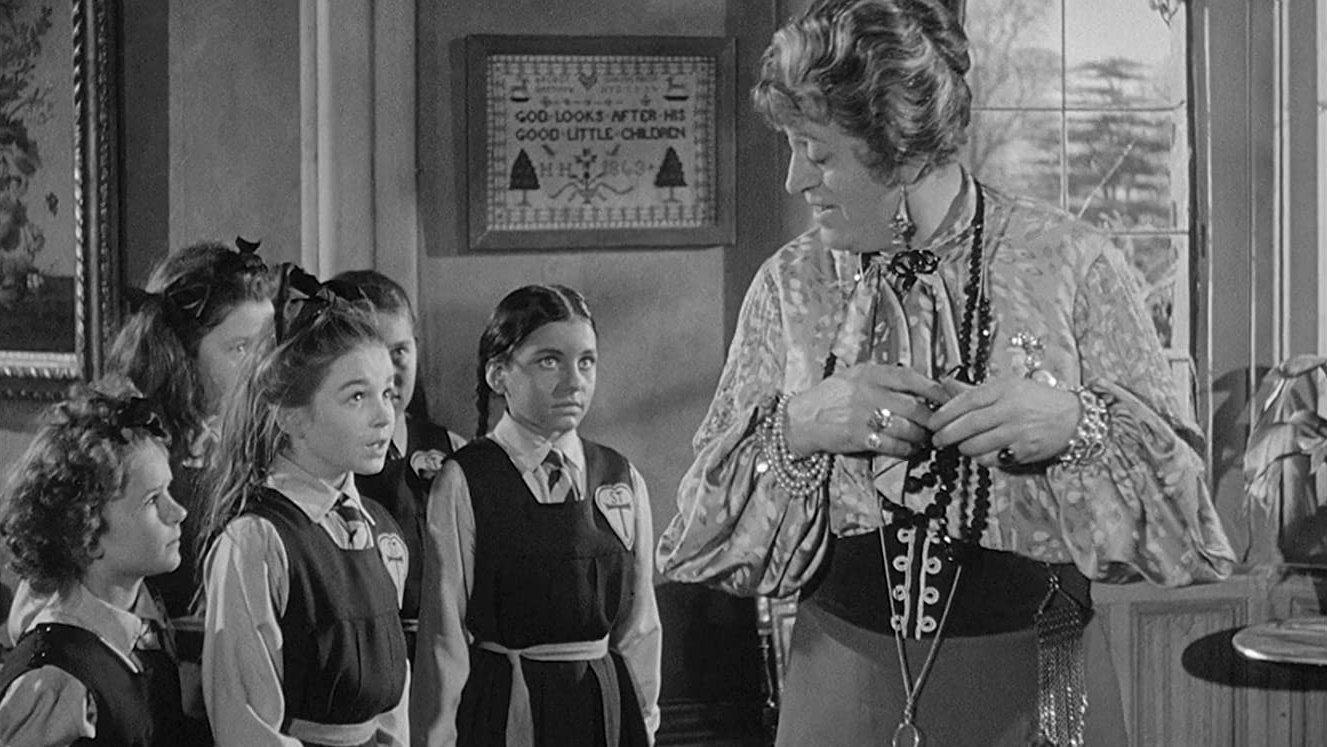 The Belles of St Trinian's 1954 movie scene