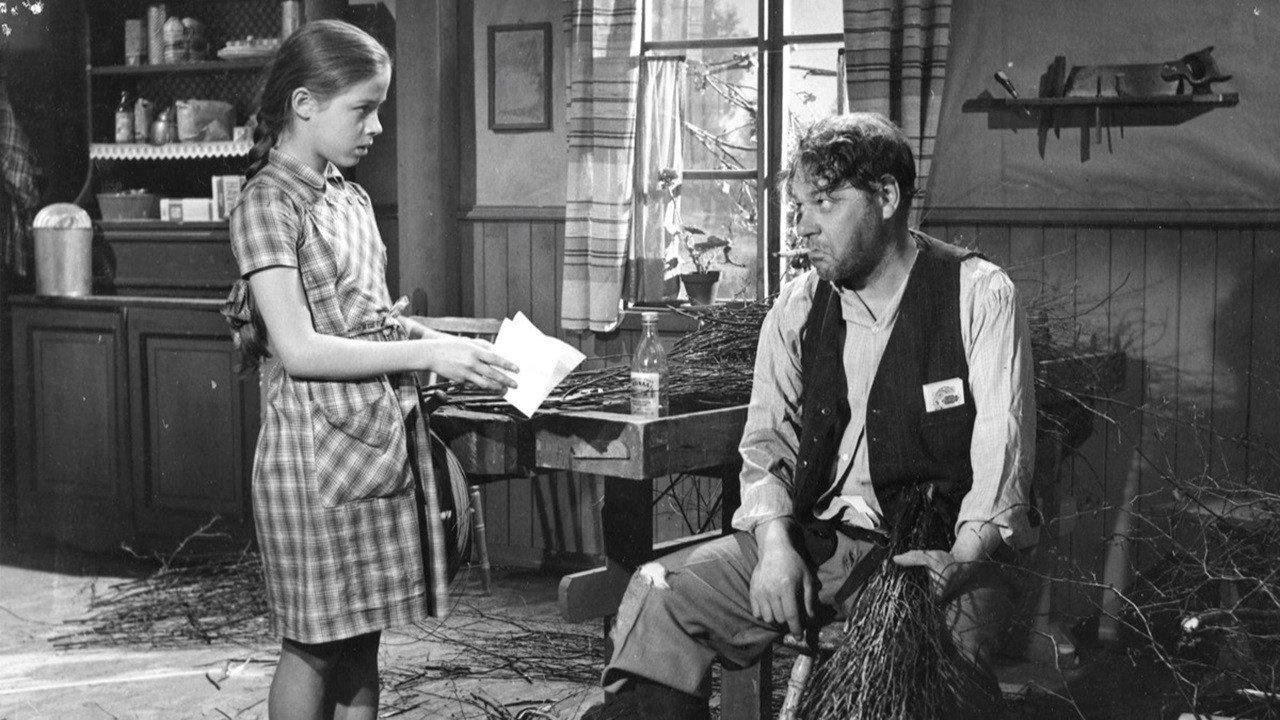 Pieni luutatyttö 1958 movie scene
