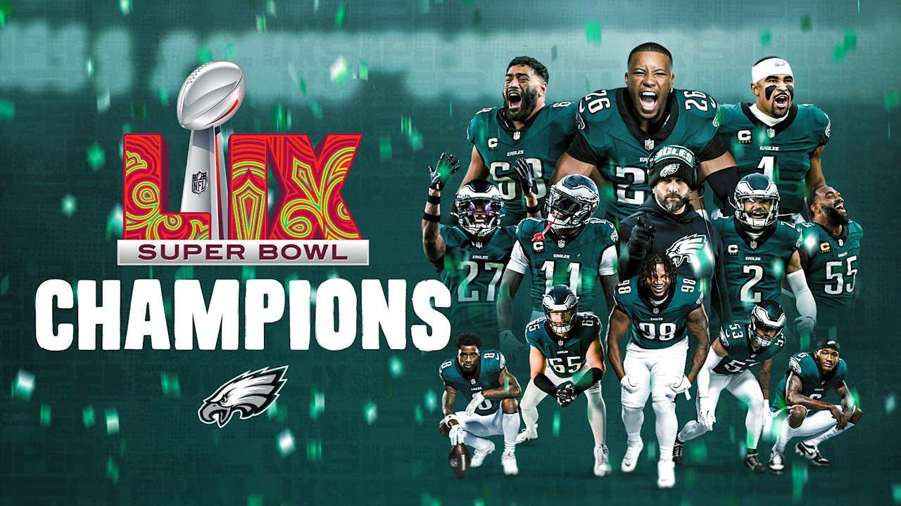 Super Bowl Champions: The 2024 Philadelphia Eagles 2025 movie scene
