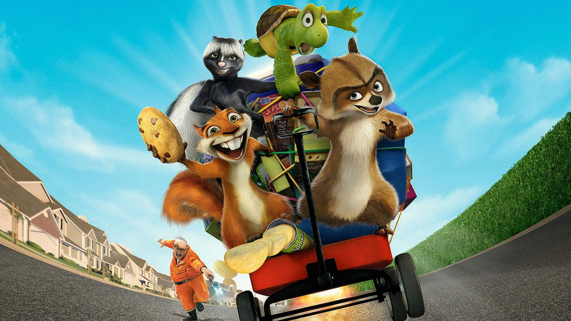 Over the Hedge 2006 movie scene