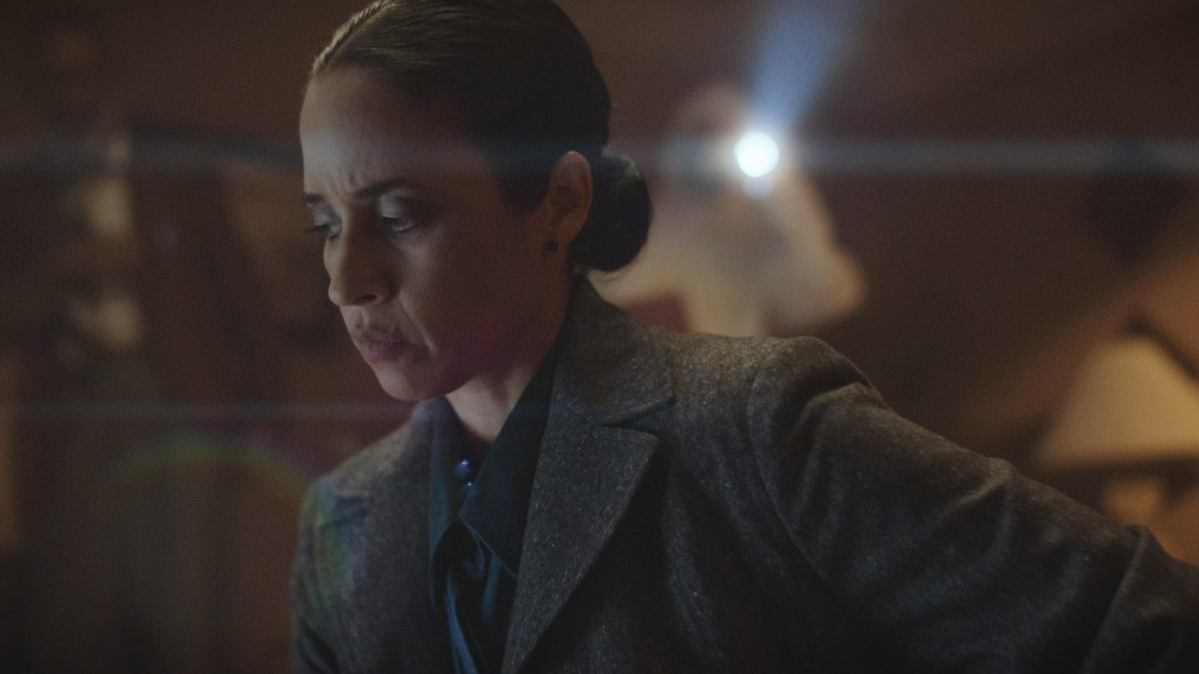 The Shadow of the Witness 2024 movie scene