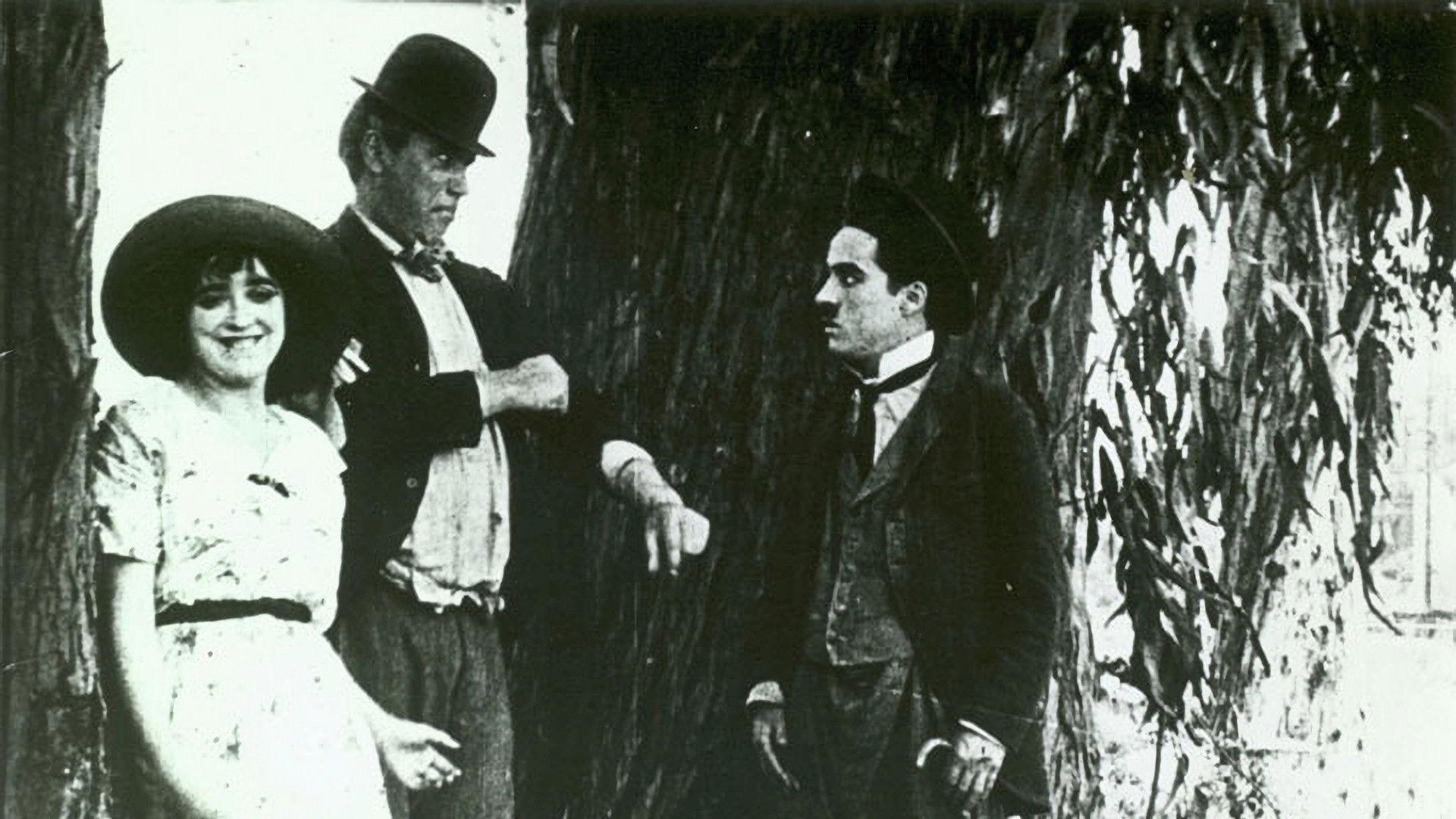 The Fatal Mallet 1914 movie scene