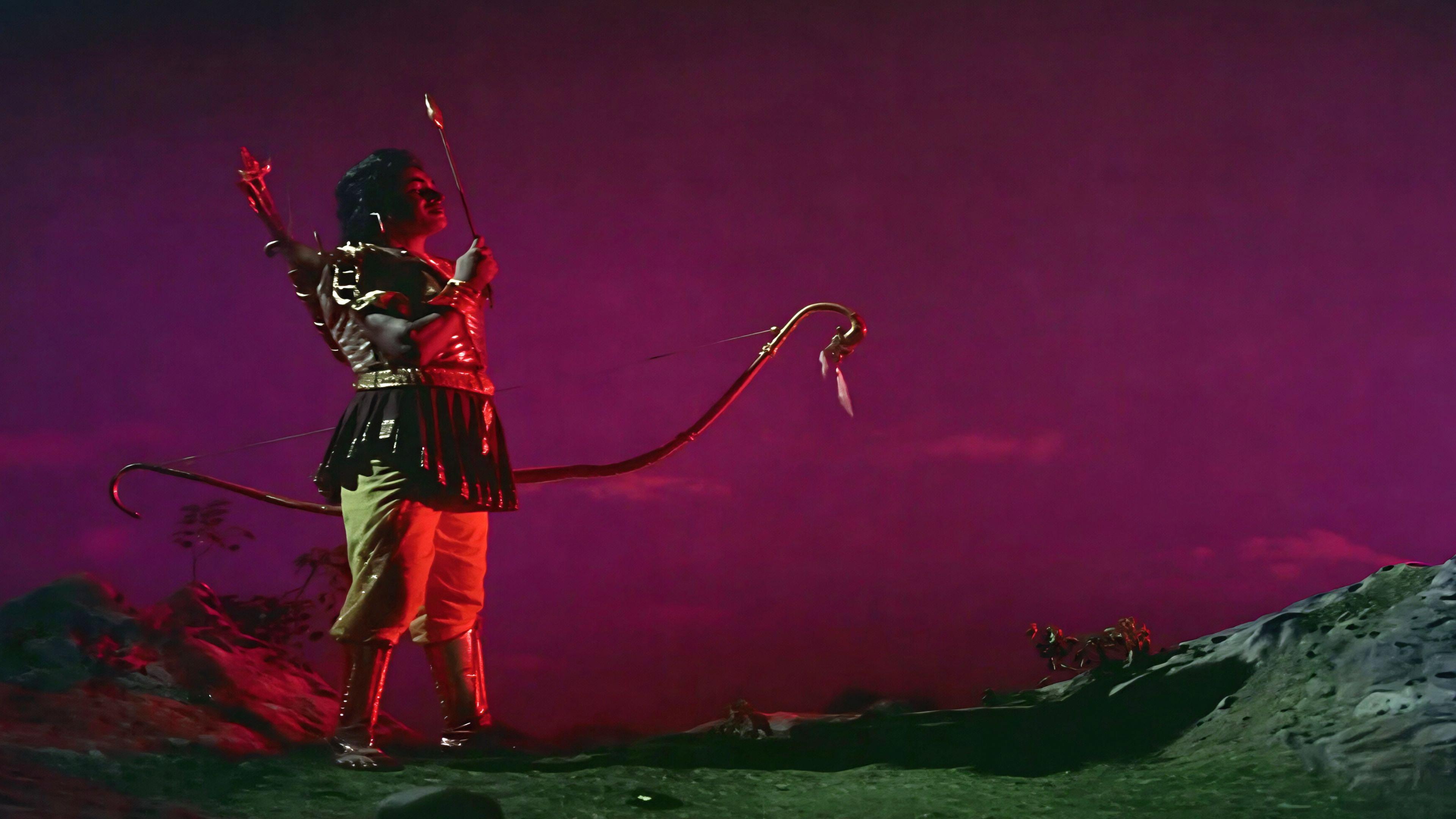 Babruvahana 1977 movie scene