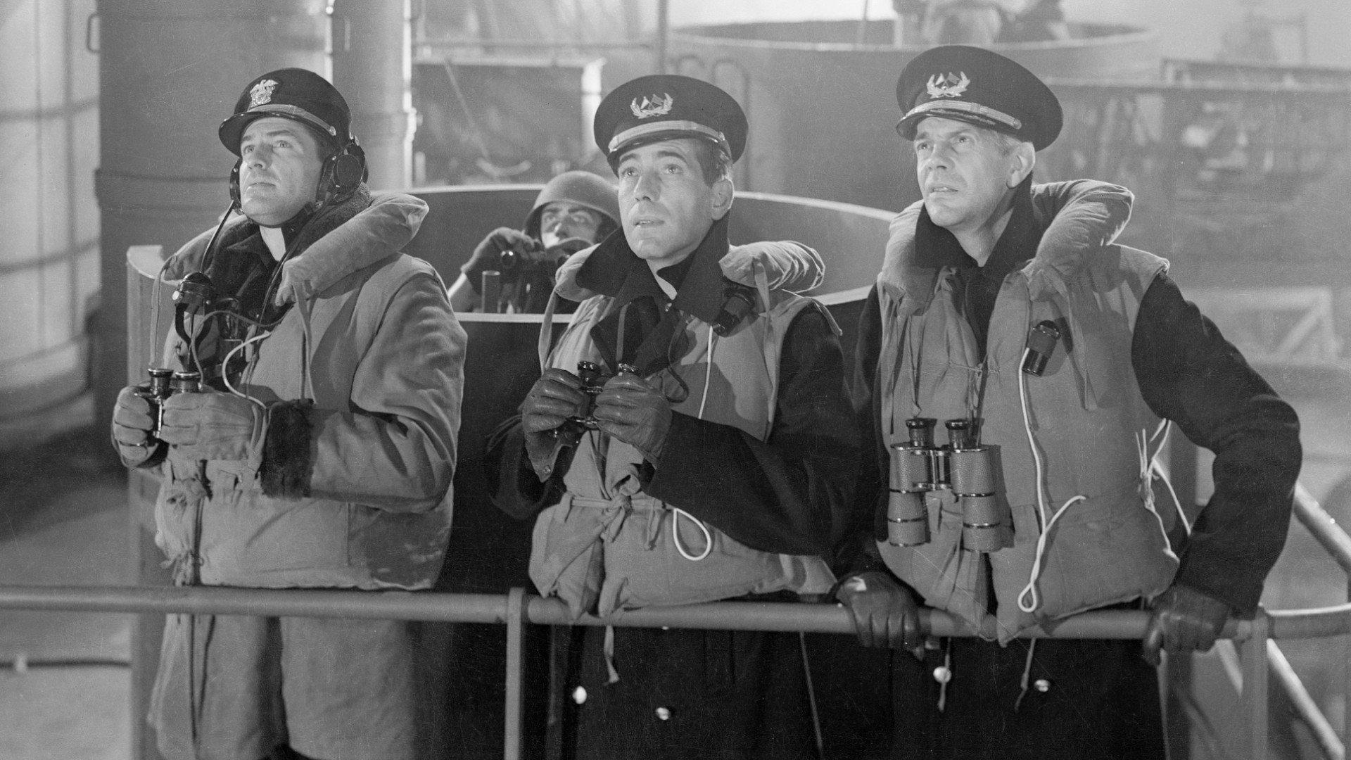 Action in the North Atlantic 1943 movie scene