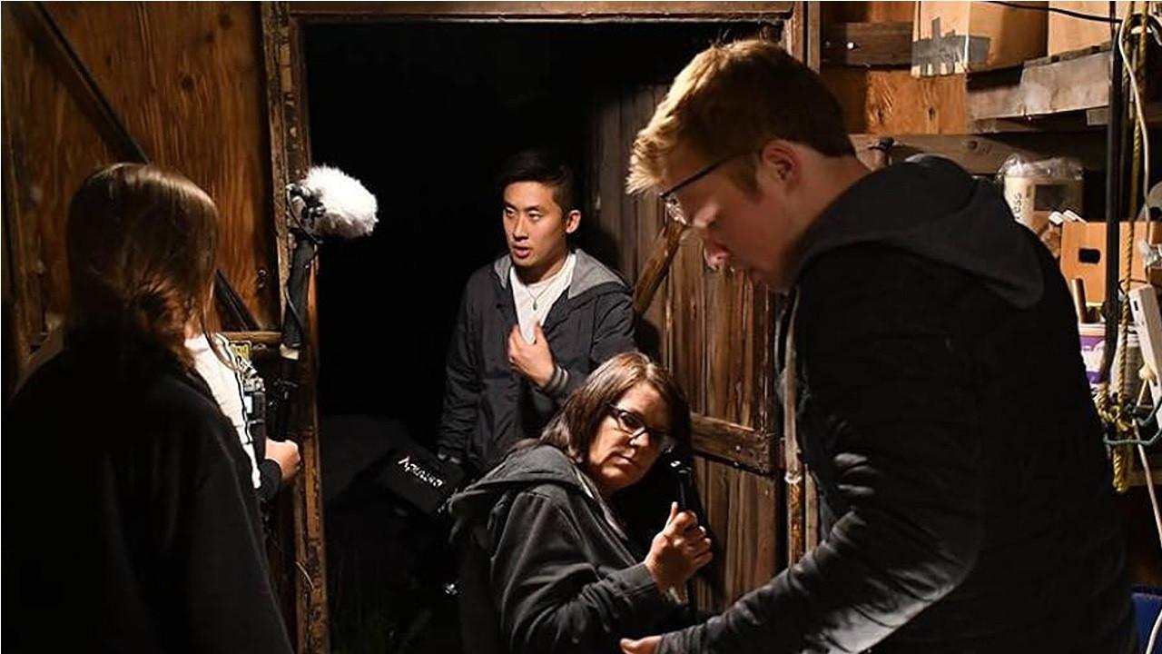A Little Monster Movie 2017 movie scene