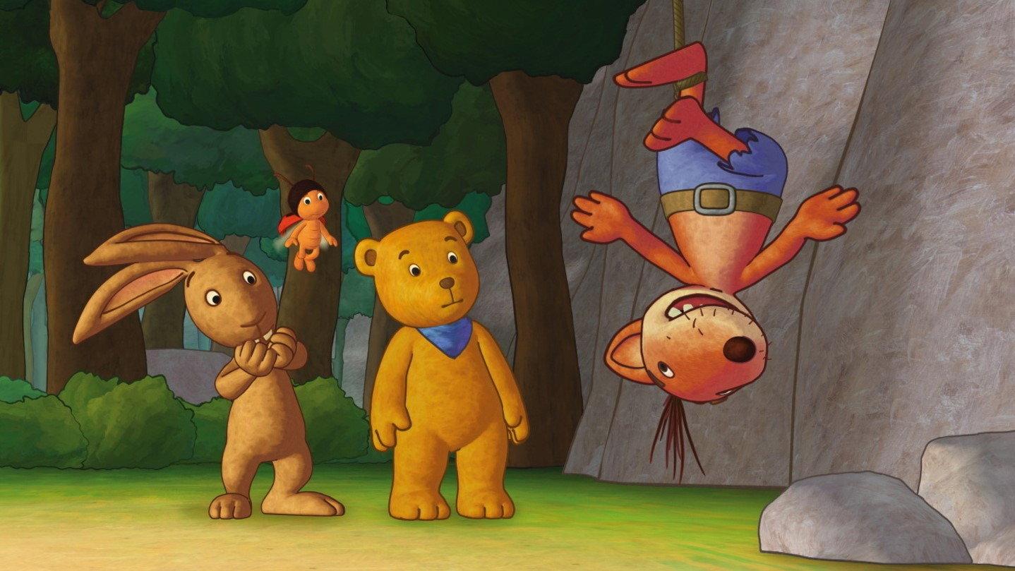 Moonbeam Bear and His Friends 2008 movie scene