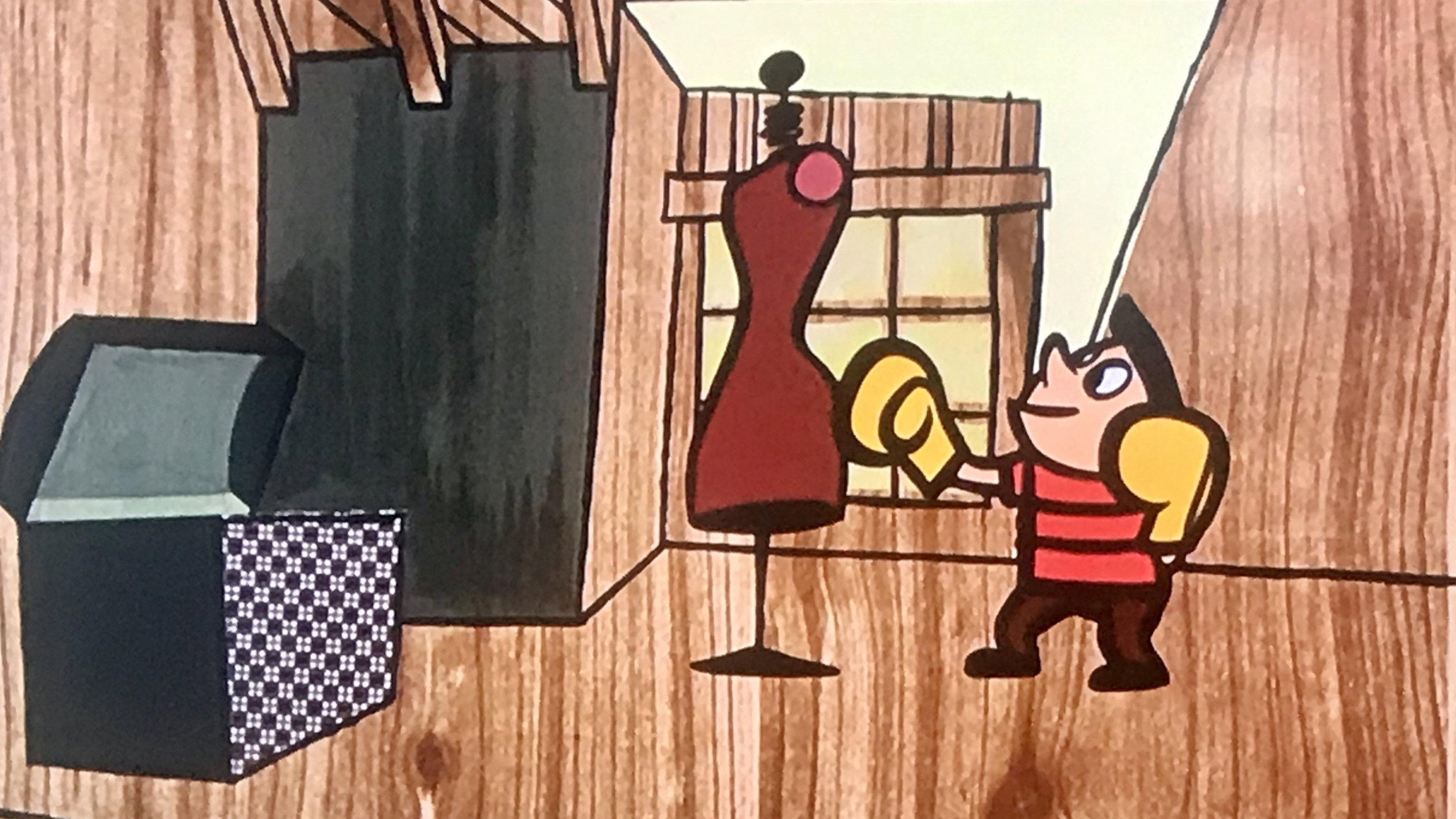 The Wonder Gloves 1951 movie scene