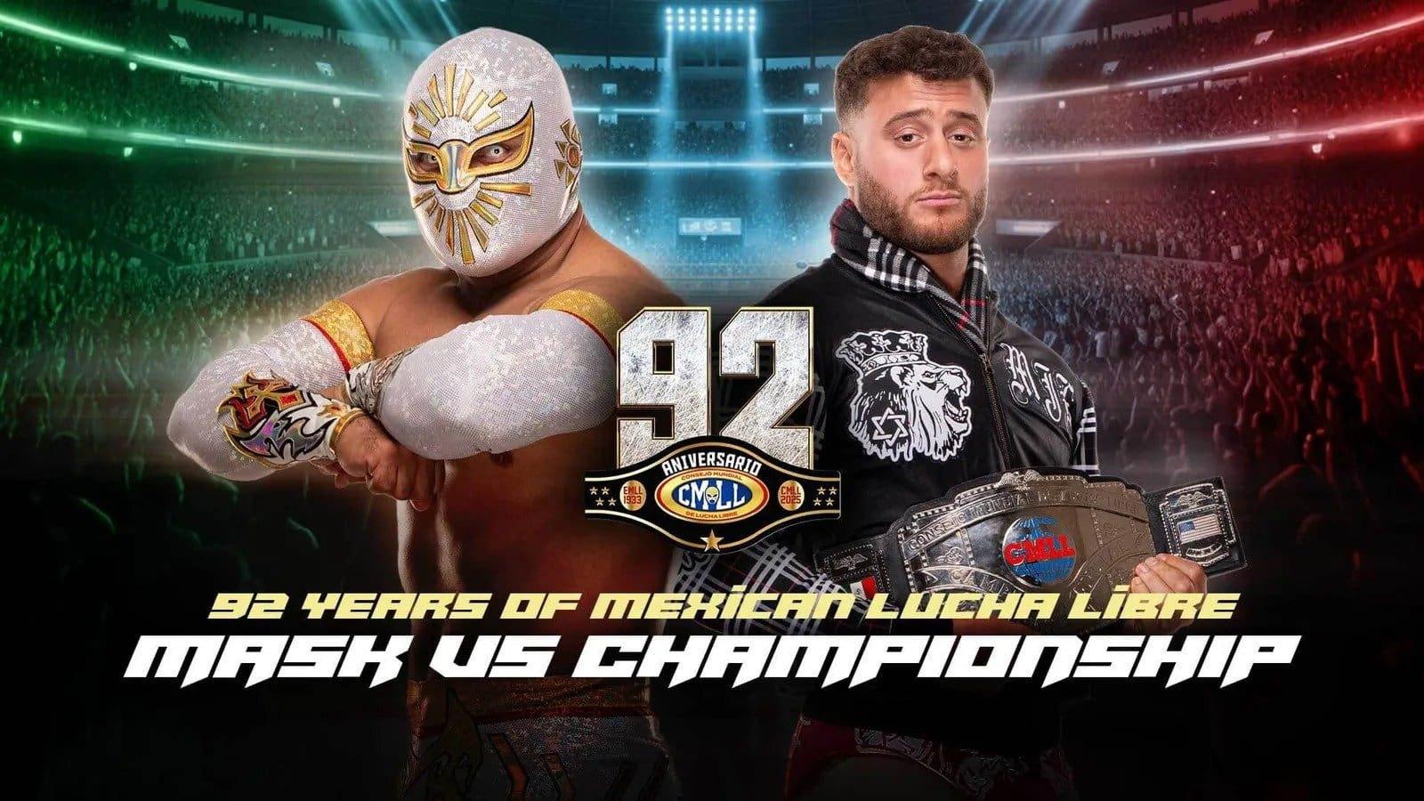 CMLL 92nd Anniversary Show 2025 movie scene