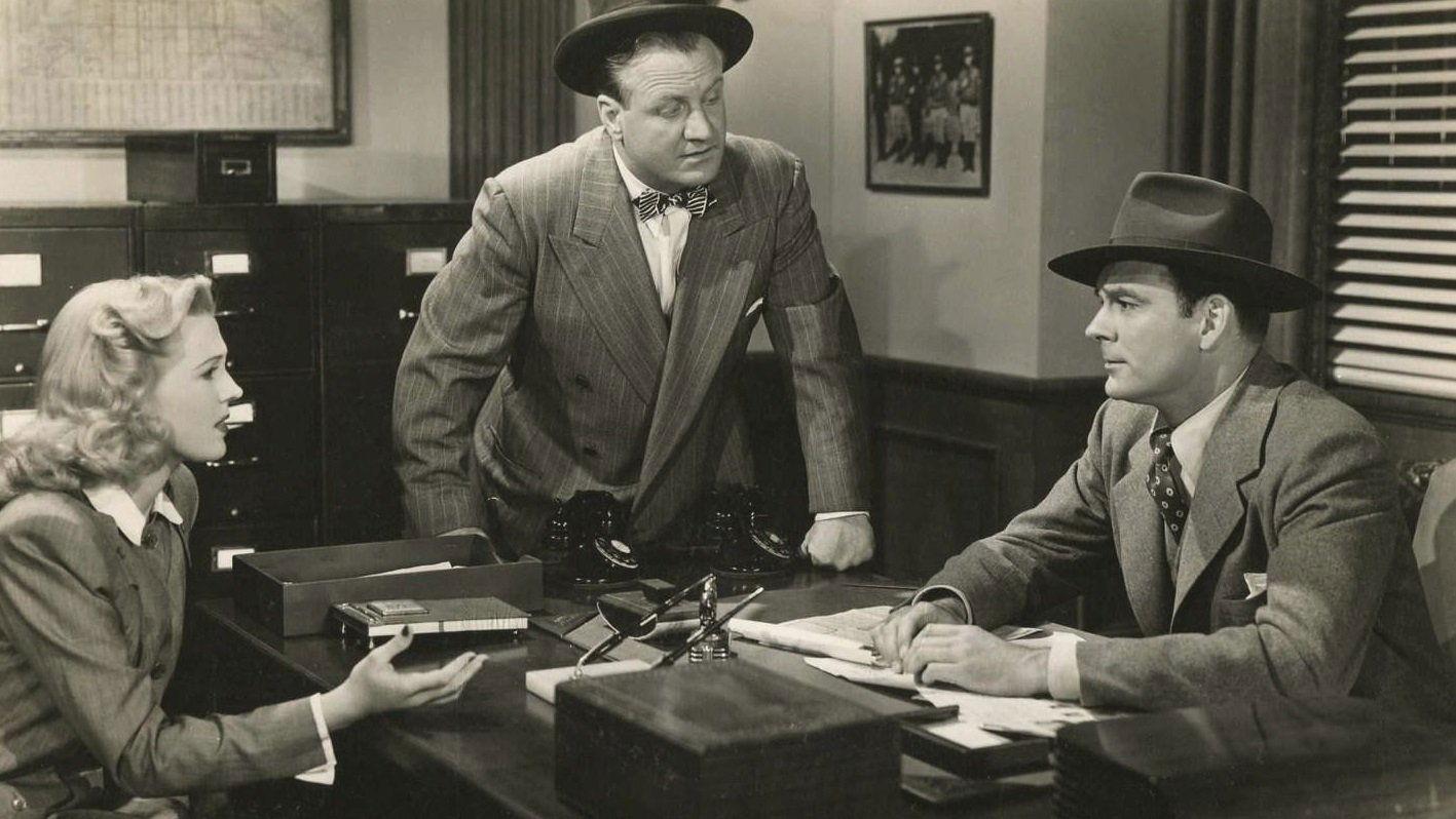 Dick Tracy Meets Gruesome 1947 movie scene
