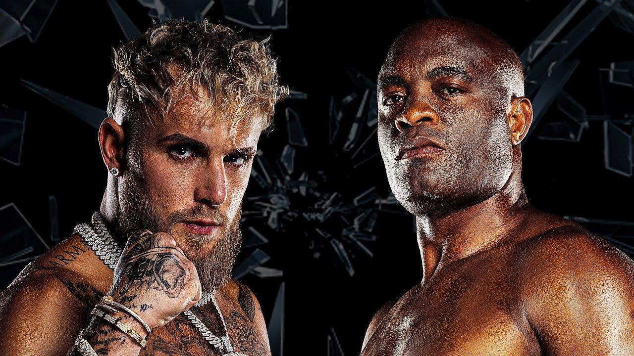 Jake Paul vs. Anderson Silva 2022 movie scene