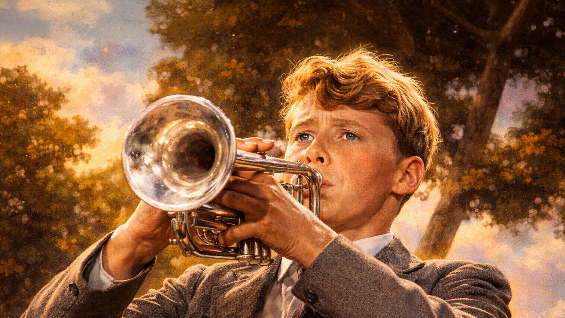 Blow Your Own Trumpet 1958 movie scene
