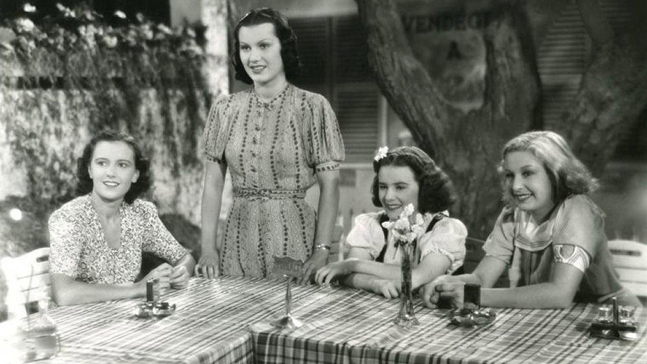 Thirteen Girls Smile at the Sky 1938 movie scene