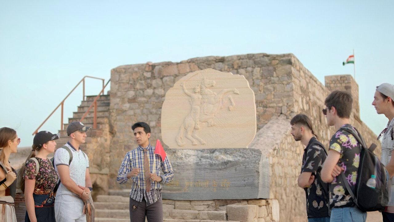The Prince of Jhansi 2024 movie scene