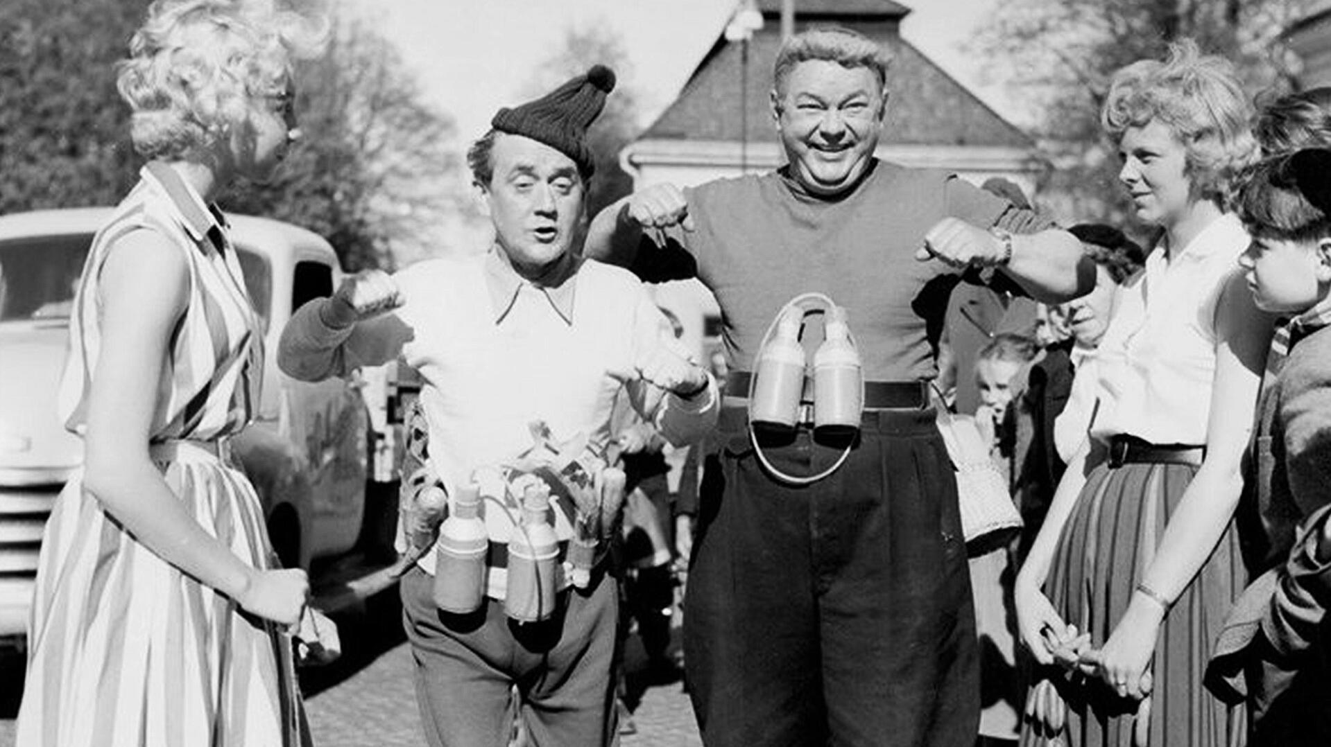 Klarar Bananen Biffen? 1957 movie scene