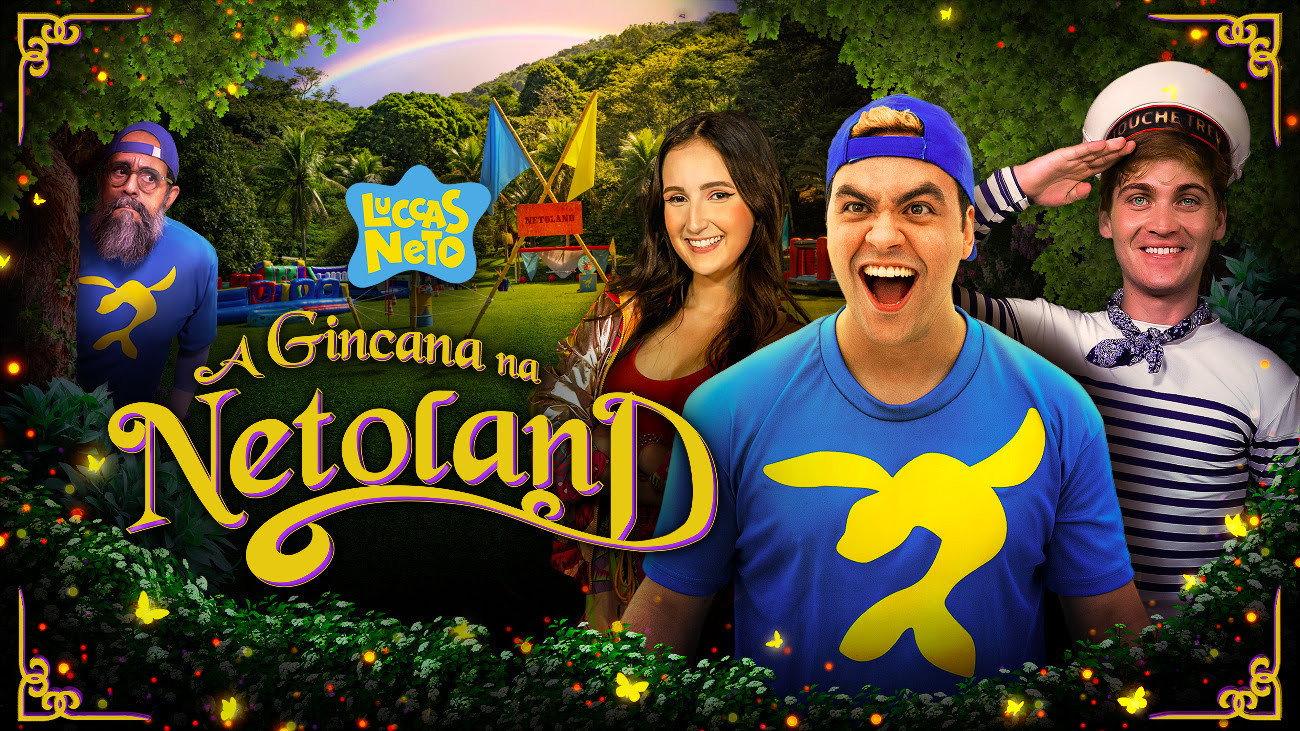 Luccas Neto em: A Gincana Na Netoland 2022 movie scene