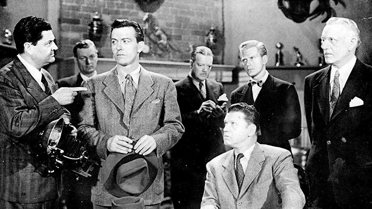 Apology for Murder 1945 movie scene
