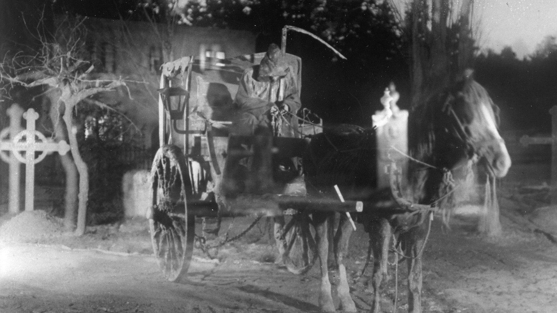 The Phantom Carriage 1958 movie scene