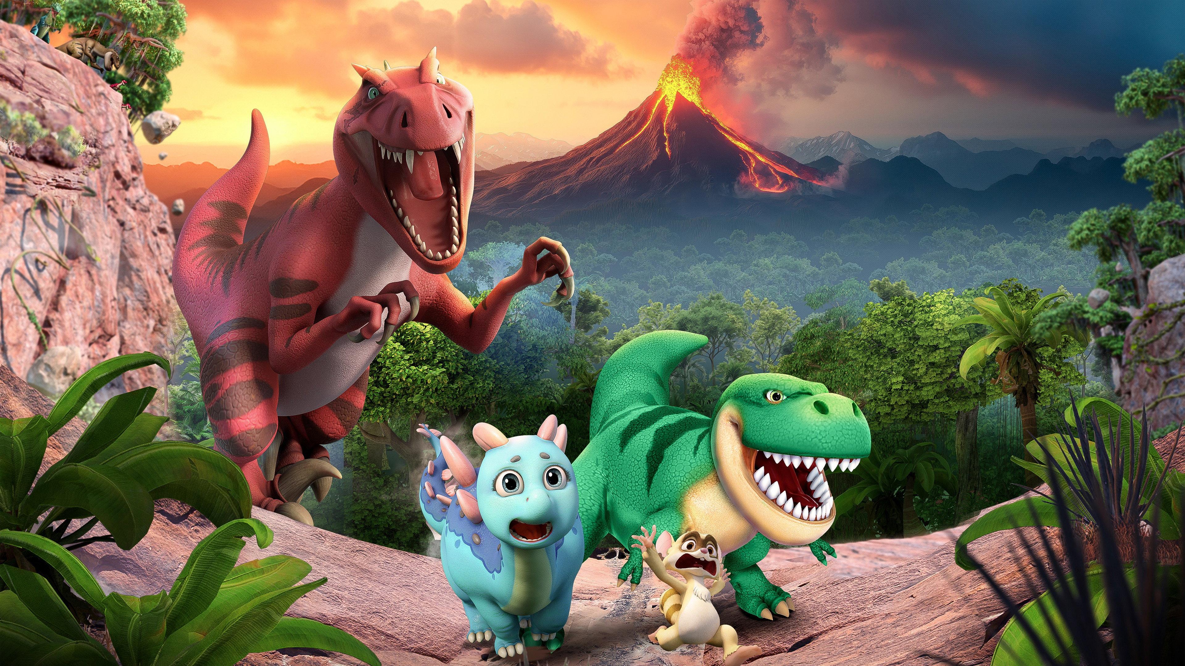 GG Bond: Diary of Dinosaurs 2021 movie scene