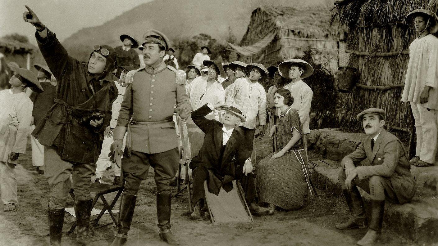 The Fighting American 1924 movie scene