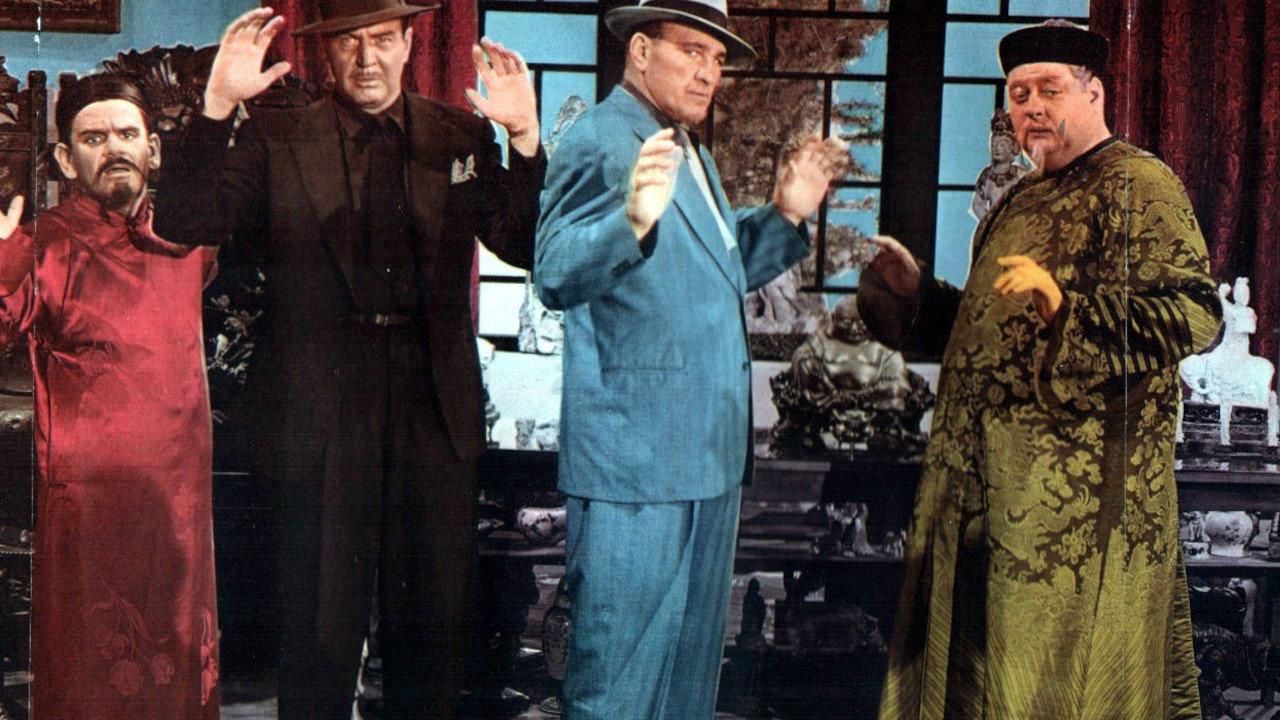 Mask of the Dragon 1951 movie scene