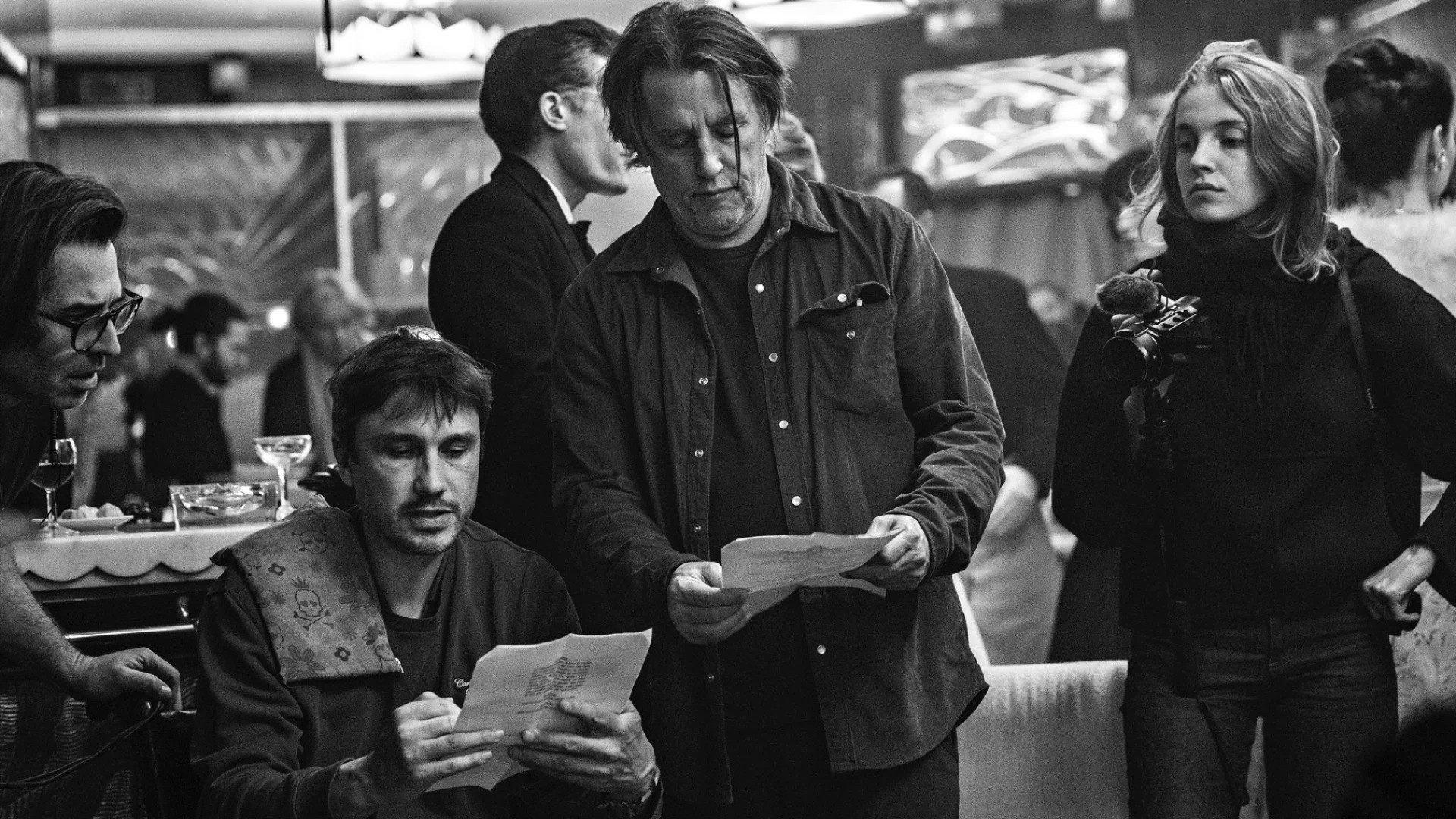 Le making of de Nouvelle Vague 2025 movie scene