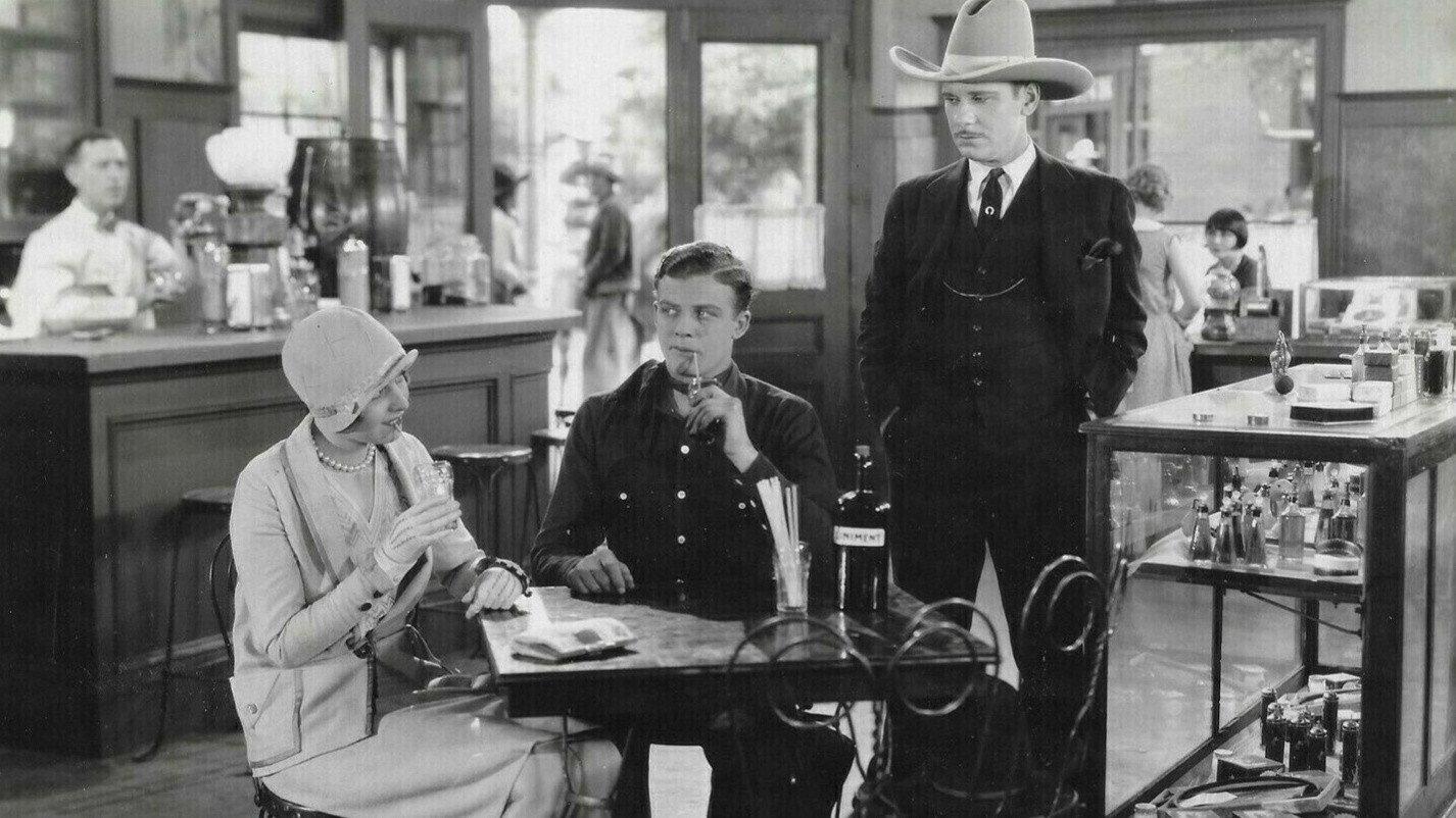 The Cowboy Kid 1928 movie scene