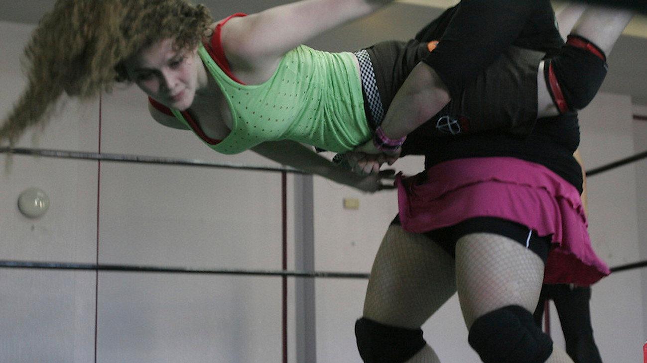 PWWA All Womens Wrestling 2011 movie scene