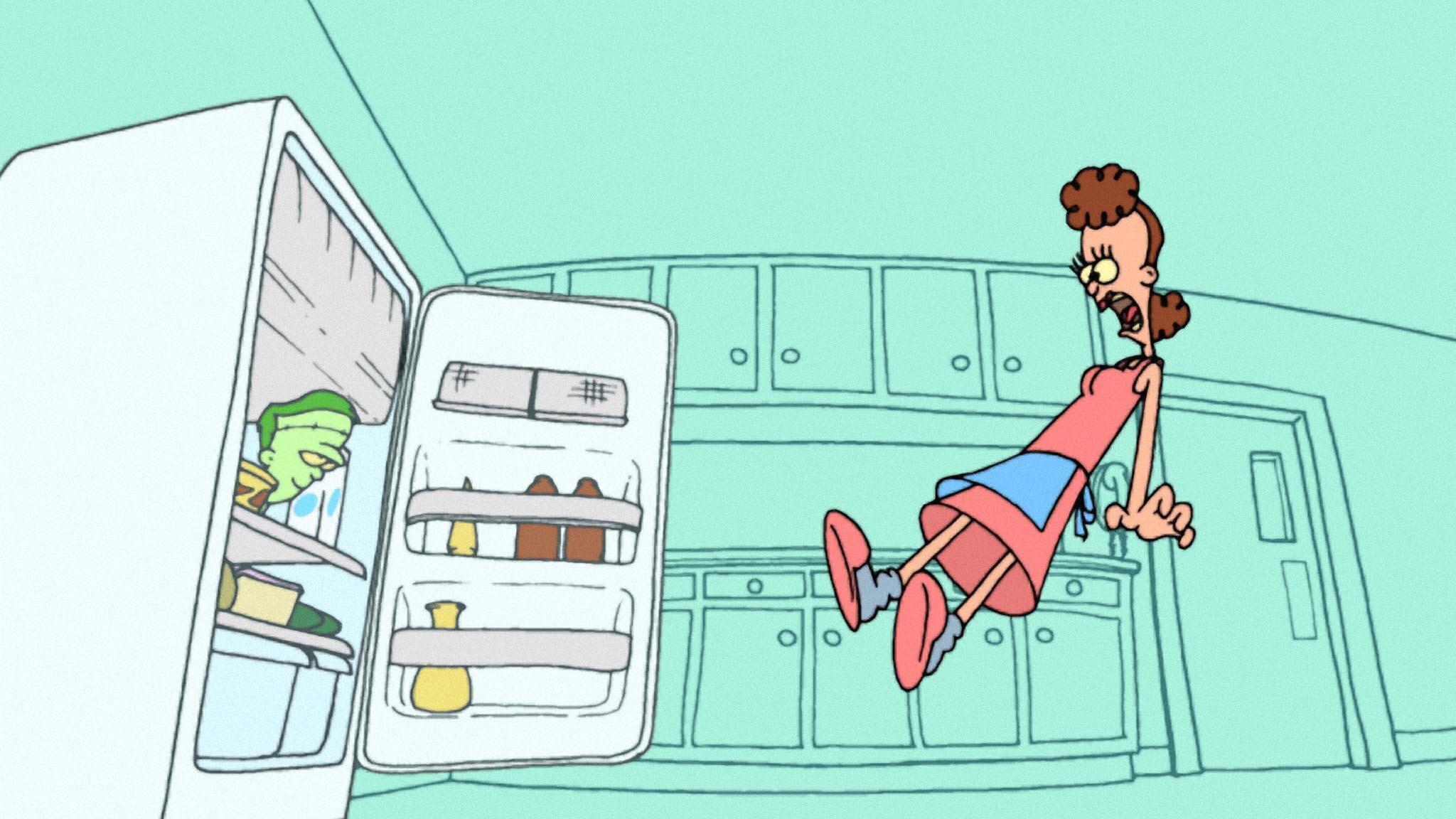 The Refrigerator 2001 movie scene