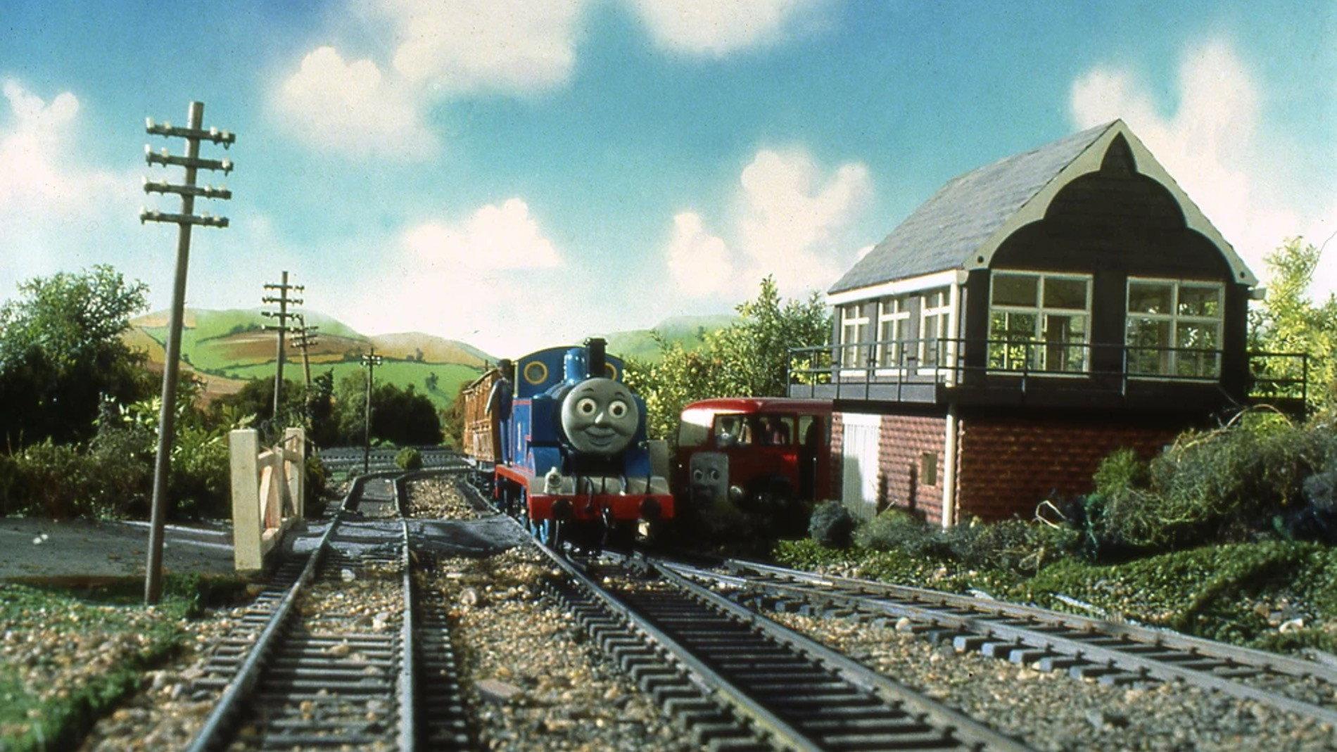Thomas de Stoomlocomotief: Percy en Harold 2004 movie scene