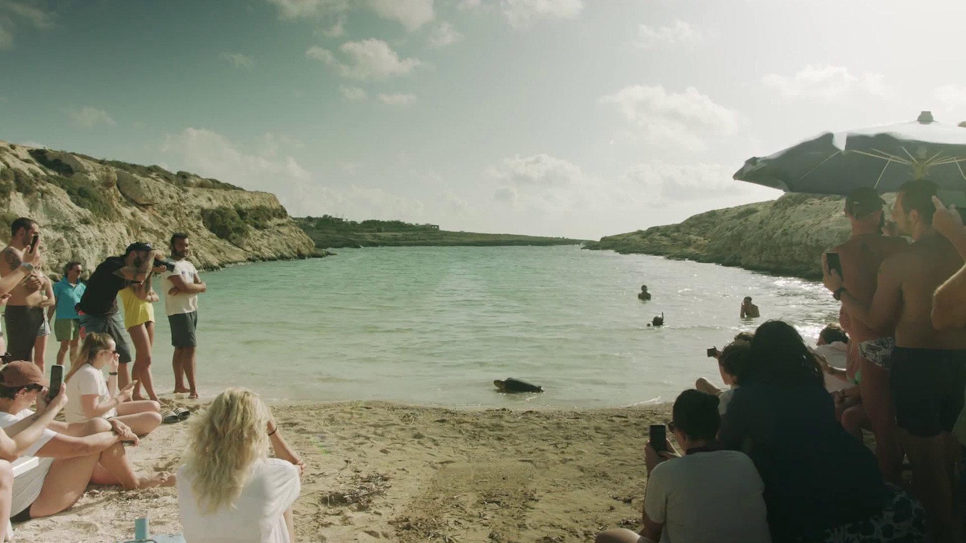 The Last Island 2024 movie scene