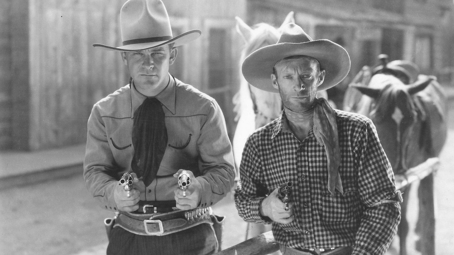 The Law of 45's 1935 movie scene